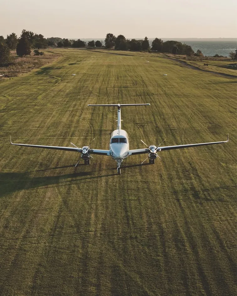 Abstract technical detail of an aircraft exterior